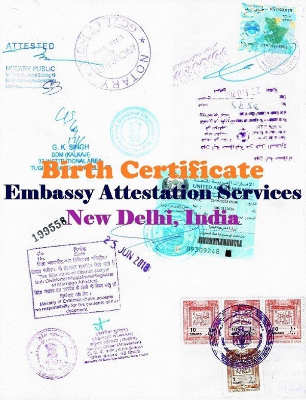 Birth Certificate Attestation from Kosovo Embassy