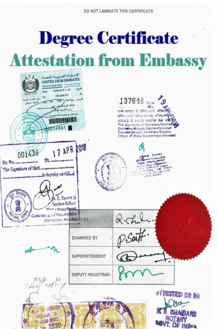 Degree Certificate Attestation from Uzbekistan Embassy