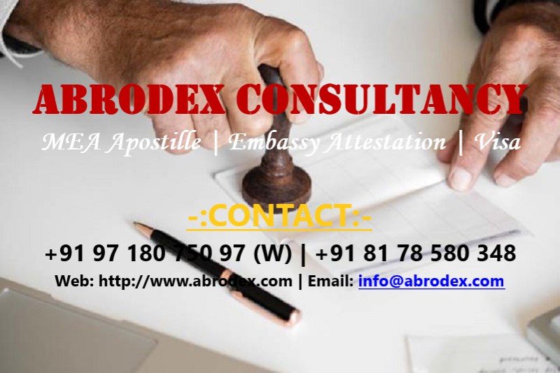 Degree Certificate Italy Embassy Attestation in Delhi, India