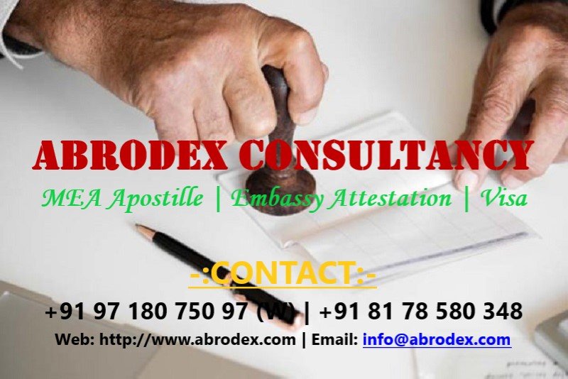 Single Status Affidavit Apostille Attestation for Mauritius